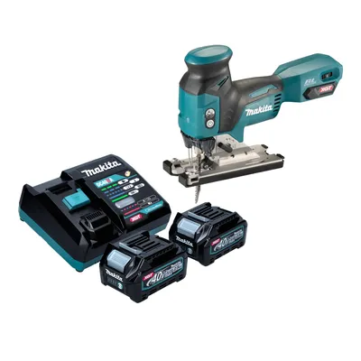 Immagine prodotto di Makita JV 001 GD201 Seghetto alternativo a batteria 40 V max. 135 mm brushless + 2x batteria ricaricabile 2,5 Ah + caricabatterie