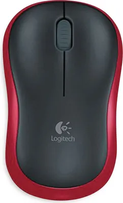 Produktbild von Logitech M 185 Cordless Notebook Mouse USB schwarz / rot