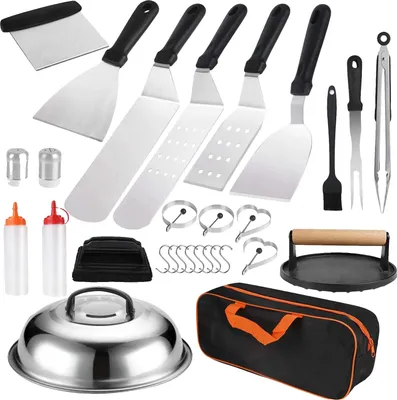 Immagine prodotto di Set di utensili per barbecue, set da 29 pezzi, design ergonomico, 29 pezzi