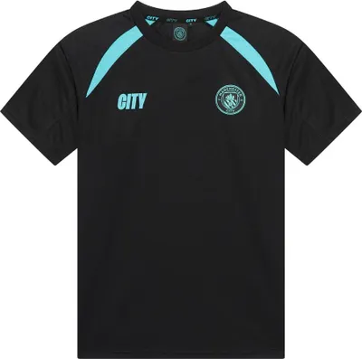 Zdjęcie produktu dla Koszulka Wyjazdowa Manchester City 25/26 Męska - Rozmiar XL - Koszulka Piłkarska dla Dorosłych - Oficjalne Produkty - Czarna