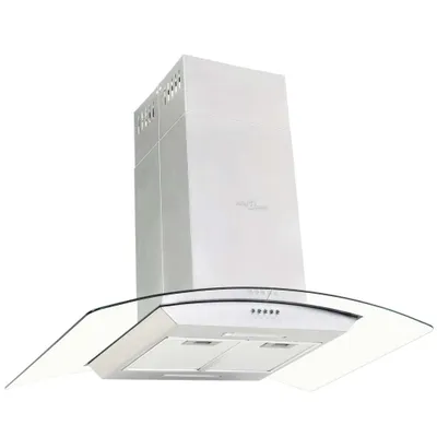 Produktbild von Insel-Dunstabzugshaube 90 cm Edelstahl 756 m³/h LED