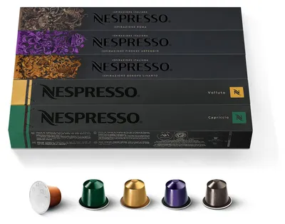 Produktbild von DeLonghi EN 267.BAE Citiz & Milk + NESPRESSO ORIGINAL Mixed 50er Set