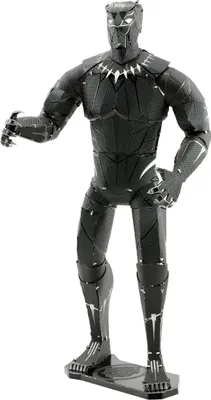 Zdjęcie produktu dla Metal Earth Black Panther, Zestaw do budowania, Metal