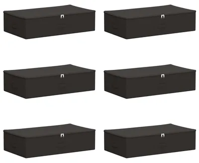 Immagine prodotto di Scatola di Stoccaggio 6 pcs Antracite 70 x 40 x 18 cm