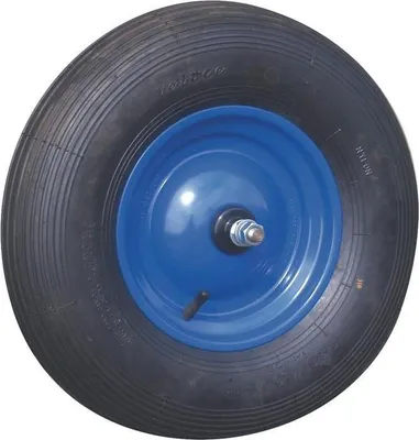 Produktbild von MÜBA Rad D.400x100 m.kugellager u.Achse - 72601