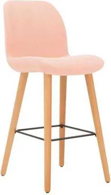 Immagine prodotto di Sgabello da bar moderno, design Rosa, in legno, elegante,