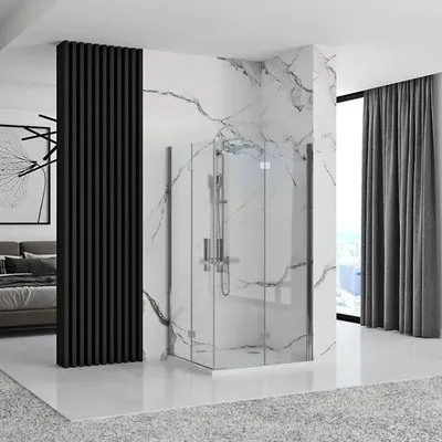 Obrázek produktu pro Sprchový Kout REA MOLIER CHROME DOUBLE 90X90