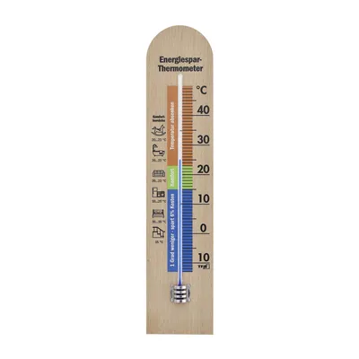 Produktbild von TFA-Dostmann analoges Energiespar-Thermometer TFA 12.1055 Raumtemperaturkontrolle