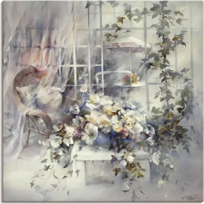 Produktbild von ARTland Leinwandbild Bezaubernde Moment Größe: 50x50 cm