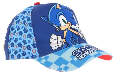 Produktbild von Sonic the Hedgehog Kinder Jungen Basecap Baseball Kappe Mütze Hut Gr. 54 - Blau, 54
