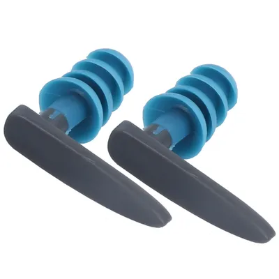 Obrázek produktu pro 2PCS Potápěčské elastické měkké vodotěsné zátky do uší Profesionální plavecké vybavení Dodávky