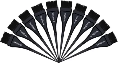 Produktbild von Directions Pinsel 10er-Pack, professioneller Farb-Pinsel, ideal für Haarfarbtiegel