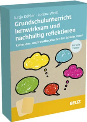 Zdjęcie produktu dla Kartenset Grundschulunterricht lernwirksam und nachhaltig reflektieren