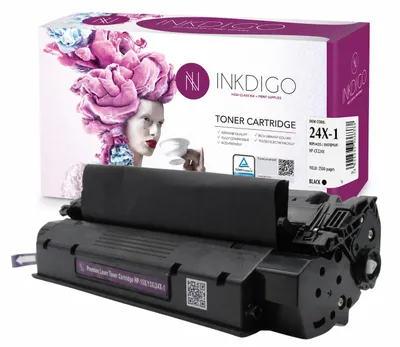 Produktbild von Inkdigo Toner Q2624X für HP LaserJet 1150 – Schwarz, 4000 Seiten,, KI-generiertes Bild