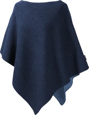 Produktbild von Mufflon Mu-Extra Poncho nachtblau/atlantic one size