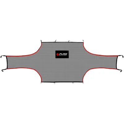Zdjęcie produktu dla Pure2improve P2I150050, Siatka do bramki piłkarskiej, Szary, 244 mm, 244 mm, 732 mm