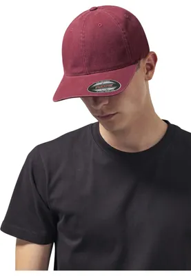 Zdjęcie produktu dla Flexfit Garment Washed Baseball Cap kastanienbraun S/M