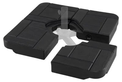 Immagine prodotto di COSTWAY Set da 4 supporti per ombrelloni 48 L/68 kg, riempibili con acqua o sabbia, per ombrelloni a braccio, supporti per ombrelloni, supporti per ombrelloni da mercato
