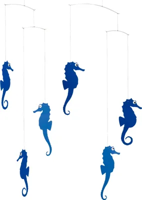 Immagine prodotto di Flensted Mobiles - Cellulare Seahorse, blu
