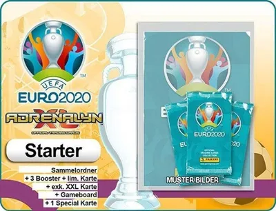 Obrázek produktu pro Panini UEFA EURO 2020 Adrenalyn XL - 1 startovací balíček