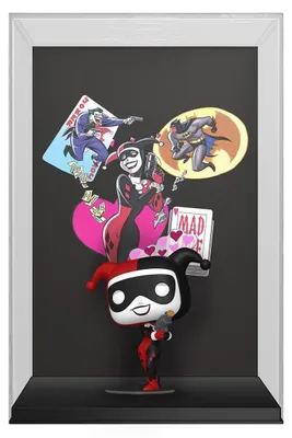 Obrázek produktu pro DC Comics POP! Figurka z vinylu, inspirovaná obálkami komiksů, Harley Quinn, 9 cm