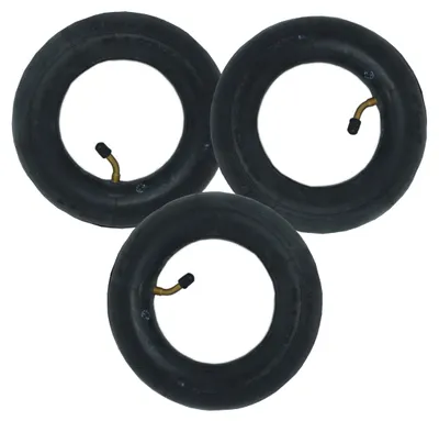 Produktbild von 3x 8" Schlauch 8 1/2 x 2 = 225 x 55 = 220/120-50  45° Winkel-Autoventil