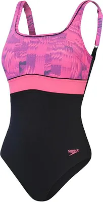 Produktbild von Speedo Spdscu Cntr Eclps Pt 1Pc Af Black/P Black/Bloomious Pink/Cupi Black/Bloomious Pink/Cupi 36