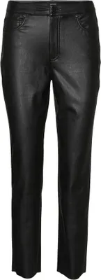 Produktbild von Vero Moda Brenda Straight Fit Hochbundhosen Schwarz 31 / 32 Frau Schwarz 31