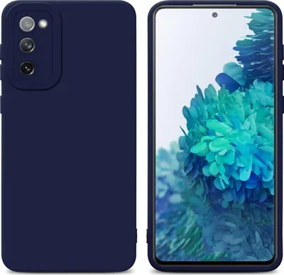 Obrázek produktu pro Cadorabo Case for Samsung Galaxy S20 FE Protective Cover in Blue TPU Silicone Etui Case Kryt mobilního telefonu