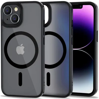 Zdjęcie produktu dla Etui Tech-Protect MagMat MagSafe do iPhone 14, matowa czerń