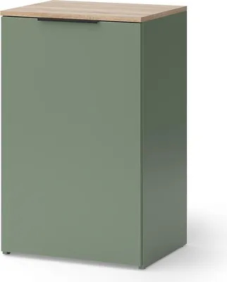 Produktbild von Kommode Vicco Wido Grün 50 x 80 cm mit Regal, Model 57445