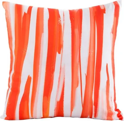 Produktbild von Kissenbezug STRIPS rot 45x45