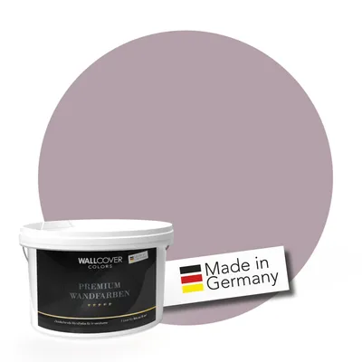 Produktbild von WALLCOVER PREMIUM Wandfarbe Anschmiegsames Quarzrosa Hochdeckend Matt 5L für 40