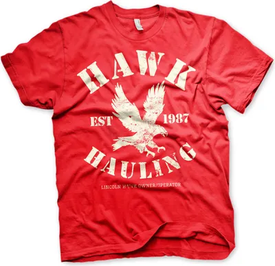 Produktbild von Hawk Hauling T-Shirt - Small - Red