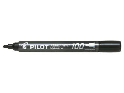 Produktbild von Pilot Permanent 100 Marker 1 Stück(e) Feine Spitze Schwarz
