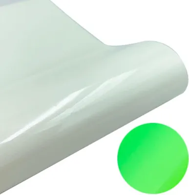 Productafbeelding van 3D Puff Vinyl - Warmteoverdracht Folie - Kleding Ontwerpen - Lichtgevend Effect - 30x25 cm - Meerdere Kleuren