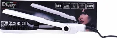 Imagen del producto de Cepillo de vapor italiano Funstyler PRO 2.0, modelo 6309, 80 vatios, revestimiento cerámico, con función de apagado automático