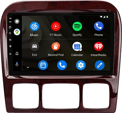 Produktbild von Android Autoradio 9 Zoll 64GB für Mercedes S-Klasse W220 (1998–2005) mit CarPlay & Android Auto Navigation & Bluetooth