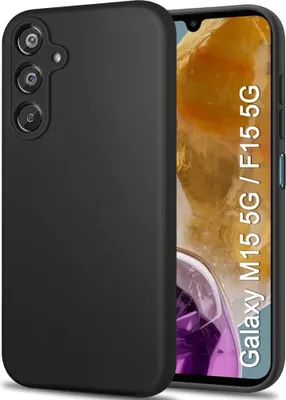 Produktbild von Samsung Galaxy M15 Soft Case - Schwarz