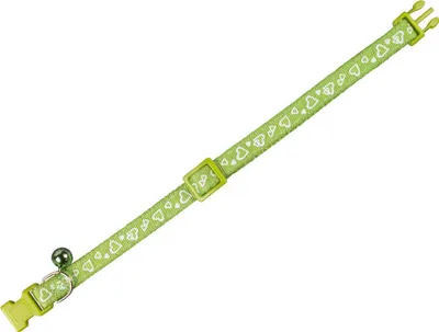 Produktbild von Nobby 78066-35, Katze, Standardkragen, Grün, Nylon, Einfarbig, 2 cm