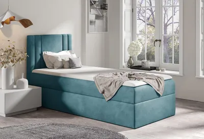 Produktbild von Boxspringbett CAMEO 100x200 links monolith 72