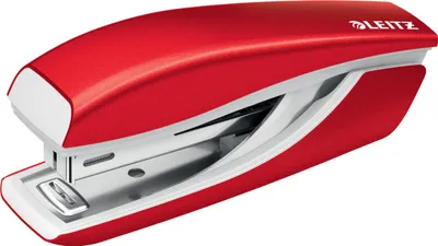 Obrázok produktu pre LEITZ 55281026 LEITZ zošívačka NeXXt 5528 WOW Mini červená-metalická