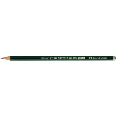 Produktbild von FABER-CASTELL 9008 Stenobleistifte HB grün, 12 St.