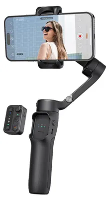 Immagine prodotto di Hohem iSteady X3 SE, stabilizzatore per fotocamera smartphone, composito, nero, -35 - 45°, -120 - 210°, 0,3 kg
