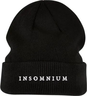 Produktbild von Insomnium Mütze Uni Logo schwarz Band-Merch, Bands 100% Polyacryl Standard