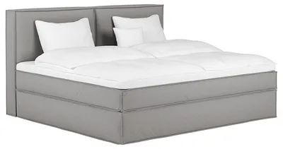 Produktbild von home24 Familienbett - Boxspringbett - Flachgewebe