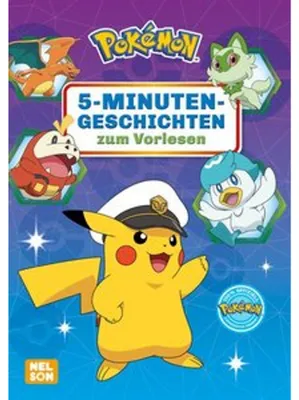 Obrázek produktu pro Pokémon Vorlesebuch: 5-Minuten-Geschichten zum Vorlesen