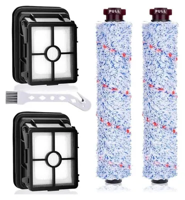 Produktbild von 5-teiliges Rollenbürstenfilter-Set für Bissell CrossWave 1713N 2225N 2582N | Staubsauger Haushaltsreinigung Ersatz