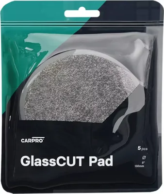 A package of CarPro GlassCUT pads.