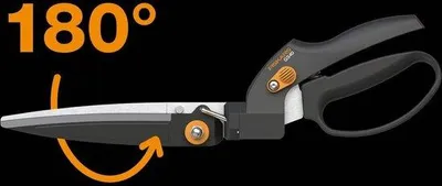 Obrázek produktu pro Brusný nůž – 180 stupňů – délka 355 cm – ocel/plast – černá/oranžová – SmartFit – GS40